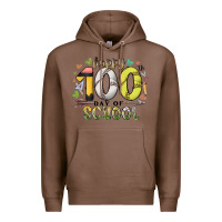 Chestnut happy 100 day of school Premium Hoodie - RacoonDesign