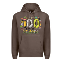 Coffee happy 100 day of school Premium Hoodie - RacoonDesign