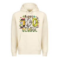 Sandshell happy 100 day of school Premium Hoodie - RacoonDesign