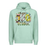 Seafoam happy 100 day of school Premium Hoodie - RacoonDesign