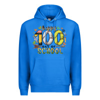 True Royal happy 100 day of school Premium Hoodie - RacoonDesign