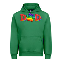 Emerald lgbtq dad and paw Urban Hoodie - HRA Design Shop