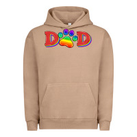Pigment Burro lgbtq dad and paw Urban Hoodie - HRA Design Shop