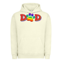 Pigment Pistachio lgbtq dad and paw Urban Hoodie - HRA Design Shop