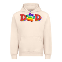 Sandshell lgbtq dad and paw Urban Hoodie - HRA Design Shop