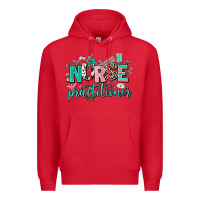 Red nurse practitioner Premium Hoodie - AdoDesignShop
