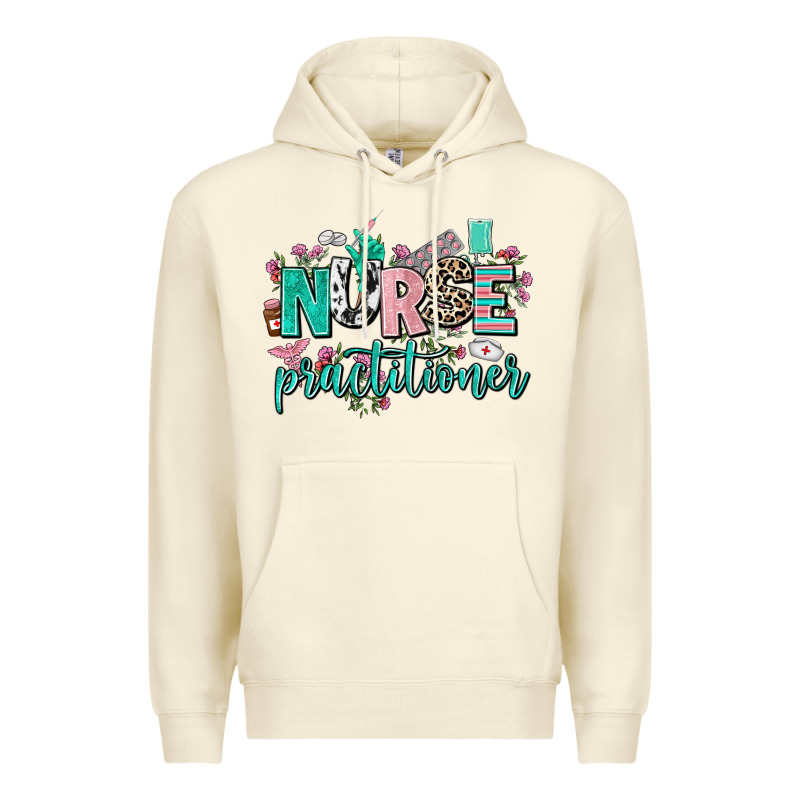 Nurse Practitioner Premium Hoodie by AdoDesignShop | Teevron