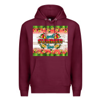Burgundy sweet summer time Premium Hoodie - HRA Design Shop