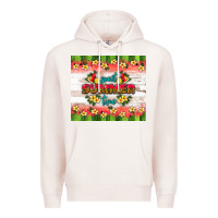 Pale Pink sweet summer time Premium Hoodie - HRA Design Shop