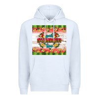 White sweet summer time Premium Hoodie - HRA Design Shop