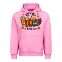 Fuchsia Pink tis the season Urban Hoodie - RacoonDesign