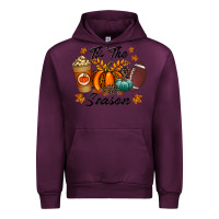 Mauve Wine tis the season Urban Hoodie - RacoonDesign