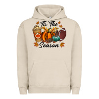 Pigment French Oak tis the season Urban Hoodie - RacoonDesign