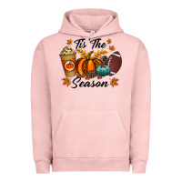 Pigment Salmon tis the season Urban Hoodie - RacoonDesign