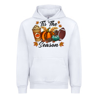 White tis the season Urban Hoodie - RacoonDesign