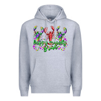 Happy Crawdy Gras Premium Hoodie | Teevron