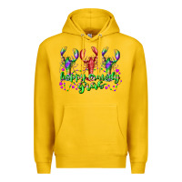 Lemon happy crawdy gras Premium Hoodie - RacoonDesign
