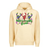 Pina Colada happy crawdy gras Premium Hoodie - RacoonDesign