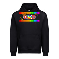 Black lgbtq dad  libbey glass Urban Hoodie - HRA Design Shop