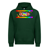 Forest Green lgbtq dad  libbey glass Urban Hoodie - HRA Design Shop