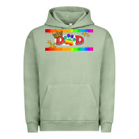 Pigment Oil Green lgbtq dad  libbey glass Urban Hoodie - HRA Design Shop