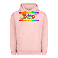 Pigment Salmon lgbtq dad  libbey glass Urban Hoodie - HRA Design Shop