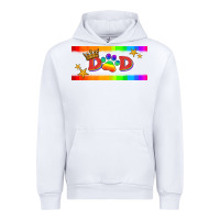 White lgbtq dad  libbey glass Urban Hoodie - HRA Design Shop