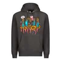 Smoke icu nurse Premium Hoodie - FaDigitalArtStudio