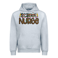 Heather Grey school nurse Urban Hoodie - CowhideDigitalArt