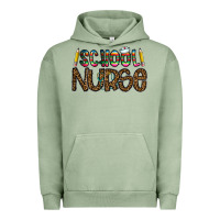 Pigment Oil Green school nurse Urban Hoodie - CowhideDigitalArt