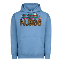 Pigment Pebble Blue school nurse Urban Hoodie - CowhideDigitalArt