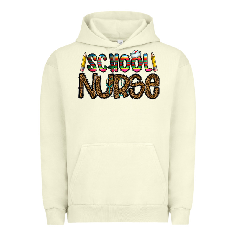School Nurse Urban Hoodie by CowhideDigitalArt | Teevron