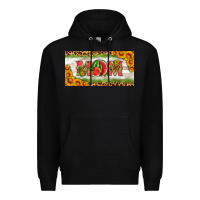 Black watermelon mom license plate Premium Hoodie - HRA Design Shop