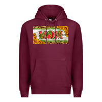 Burgundy watermelon mom license plate Premium Hoodie - HRA Design Shop