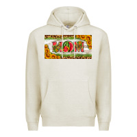 Oatmeal Heather watermelon mom license plate Premium Hoodie - HRA Design Shop