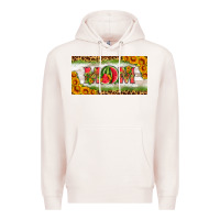 Pale Pink watermelon mom license plate Premium Hoodie - HRA Design Shop