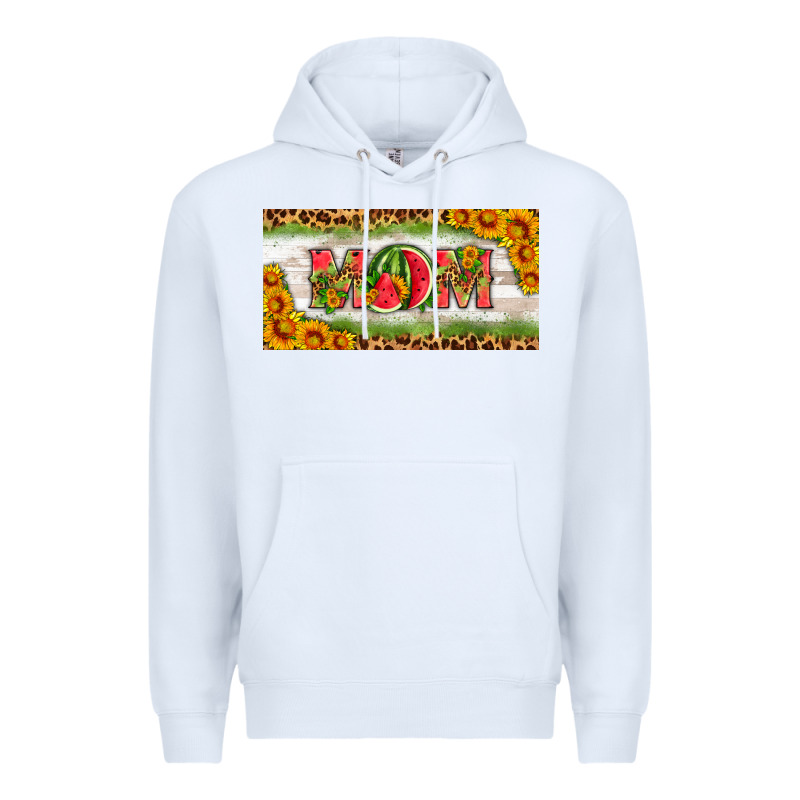 Watermelon Mom License Plate Premium Hoodie by HRA Design Shop | Teevron