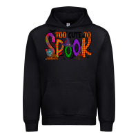 Black too cute to spook Urban Hoodie - RacoonDesign