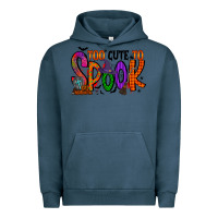 Pigment Midnight Navy too cute to spook Urban Hoodie - RacoonDesign