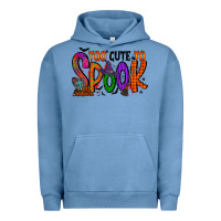 Pigment Pebble Blue too cute to spook Urban Hoodie - RacoonDesign