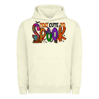 Pigment Pistachio too cute to spook Urban Hoodie - RacoonDesign