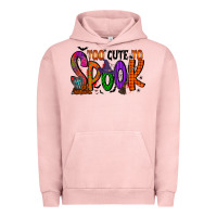 Pigment Salmon too cute to spook Urban Hoodie - RacoonDesign