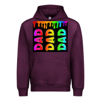 Mauve Wine lgbt dad tumbler Urban Hoodie - HRA Design Shop
