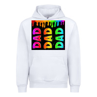 White lgbt dad tumbler Urban Hoodie - HRA Design Shop