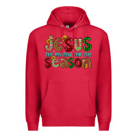 Cardinal jesus the reason for the season Premium Hoodie - FaDigitalArtStudio