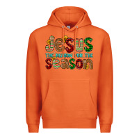 Carrot jesus the reason for the season Premium Hoodie - FaDigitalArtStudio