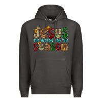 Smoke jesus the reason for the season Premium Hoodie - FaDigitalArtStudio