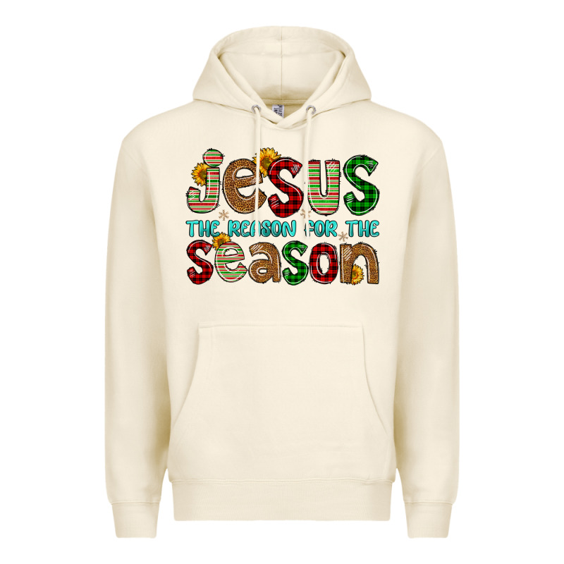 Jesus The Reason For The Season Premium Hoodie by FaDigitalArtStudio | Teevron