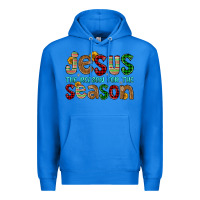 True Royal jesus the reason for the season Premium Hoodie - FaDigitalArtStudio