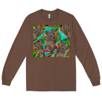 Chestnut koala tumbler Long Sleeve Tee - BarkalooDesign